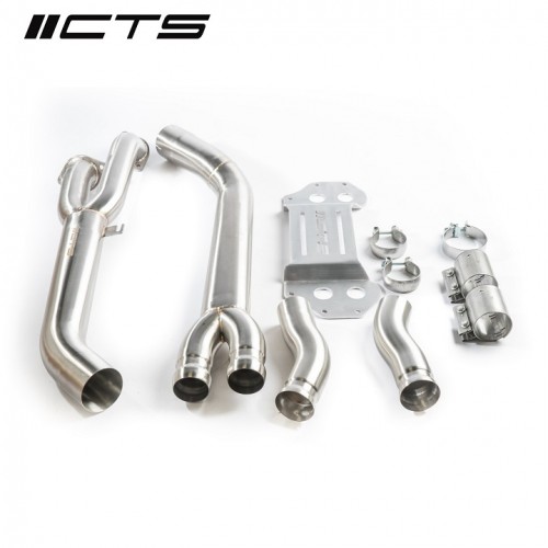 CTS Turbo S58 G80/G82/G83 Single Midpipe with Brace